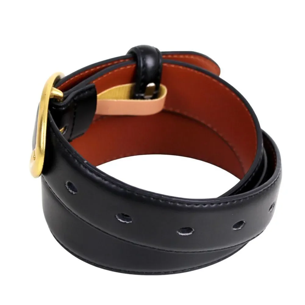 Chaoren BLACK REAL LEATHER 1 1/8